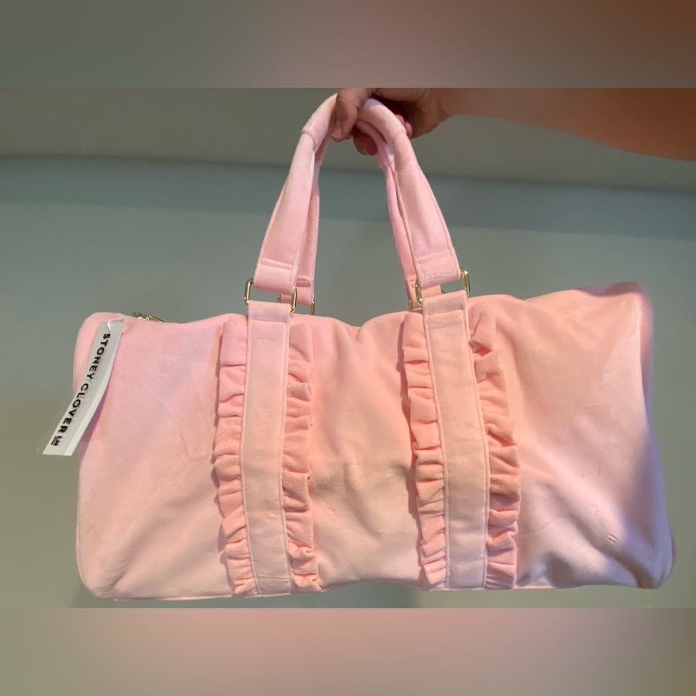 stoney clover lane velvet duffle sunburst